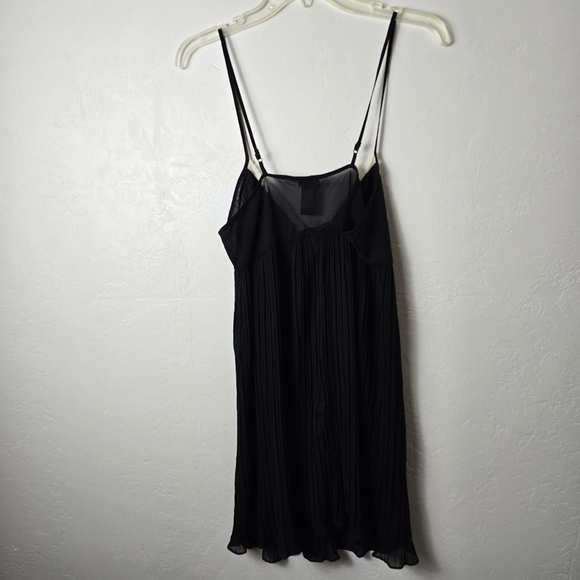 Secret Treasures Satin Vtg  Slip Dress  Coquette Whimiahygoth Dark Fairy  Y2K L - Picture 9 of 11
